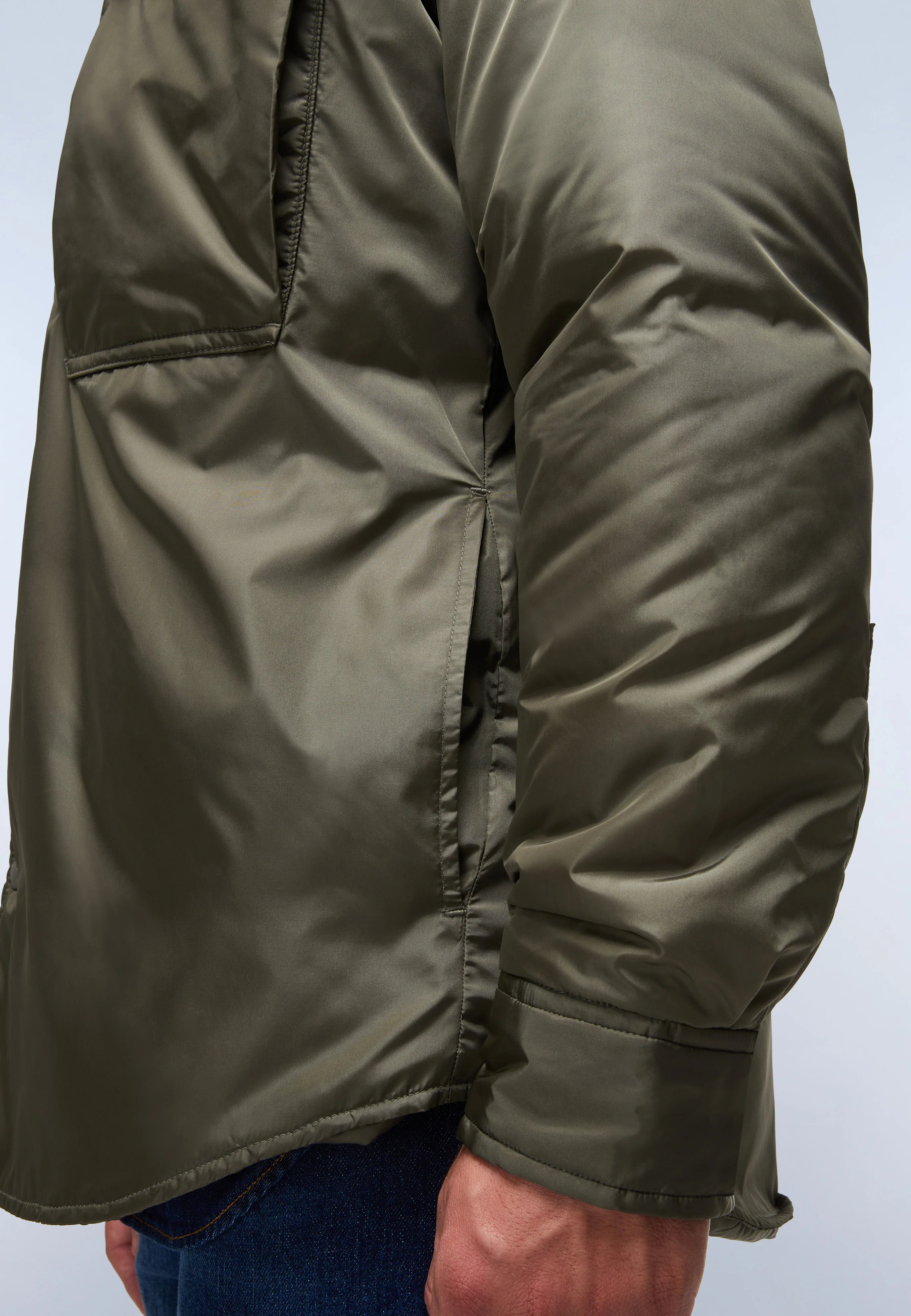 Casies Long Sleeve Overshirt - Image 8
