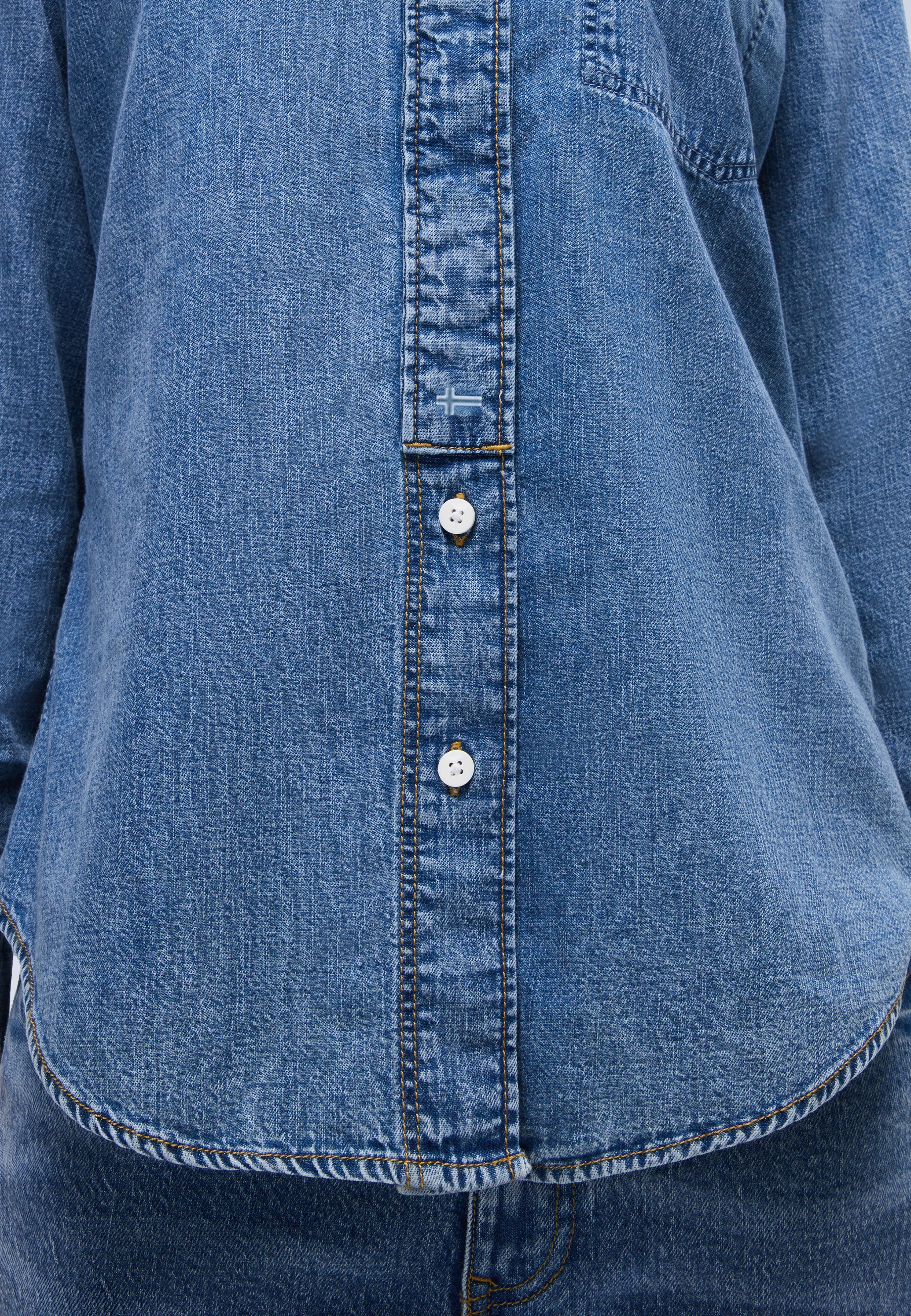Cimonde Denim Long Sleeve Shirt - Image 7