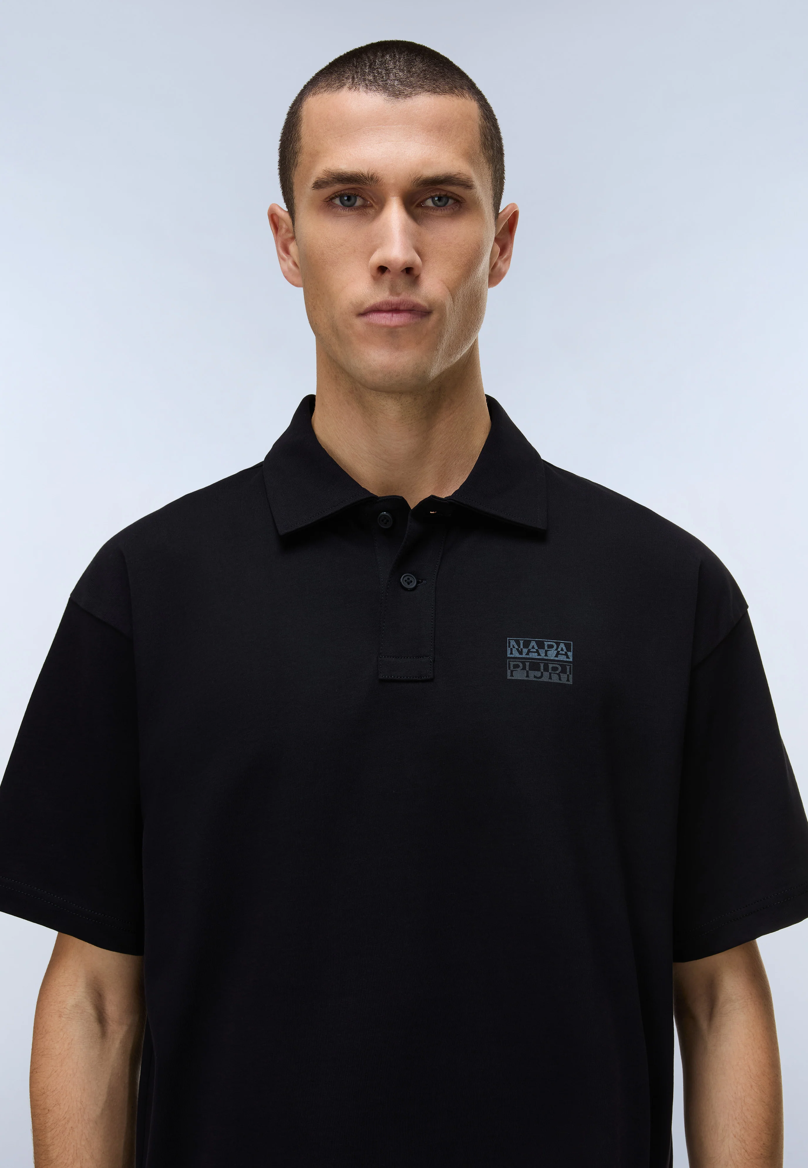 Elevated Logo Jersey Short Sleeve Polo Shirt - Image 2