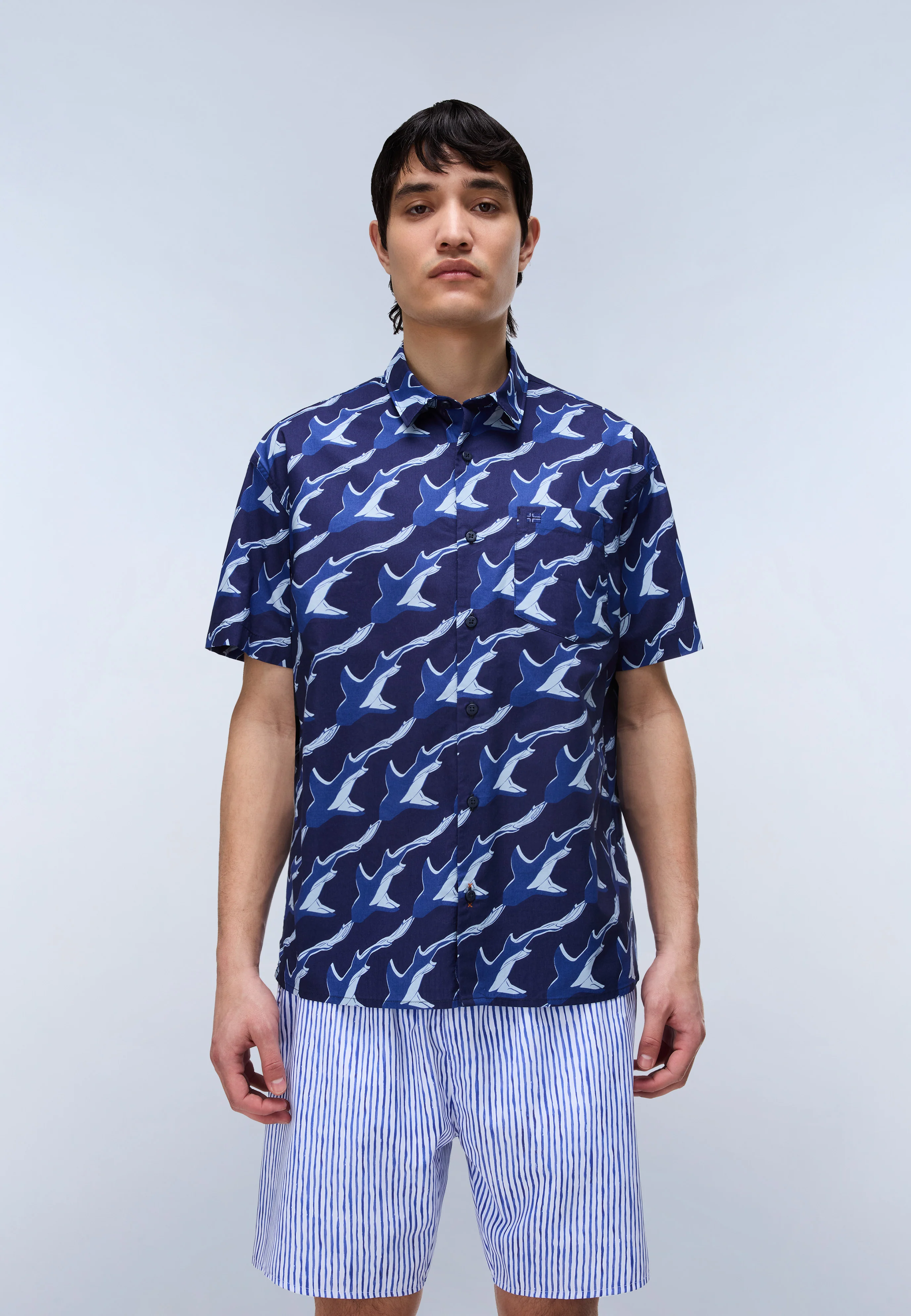 Elior Print Short Sleeve Shirt - Image 4