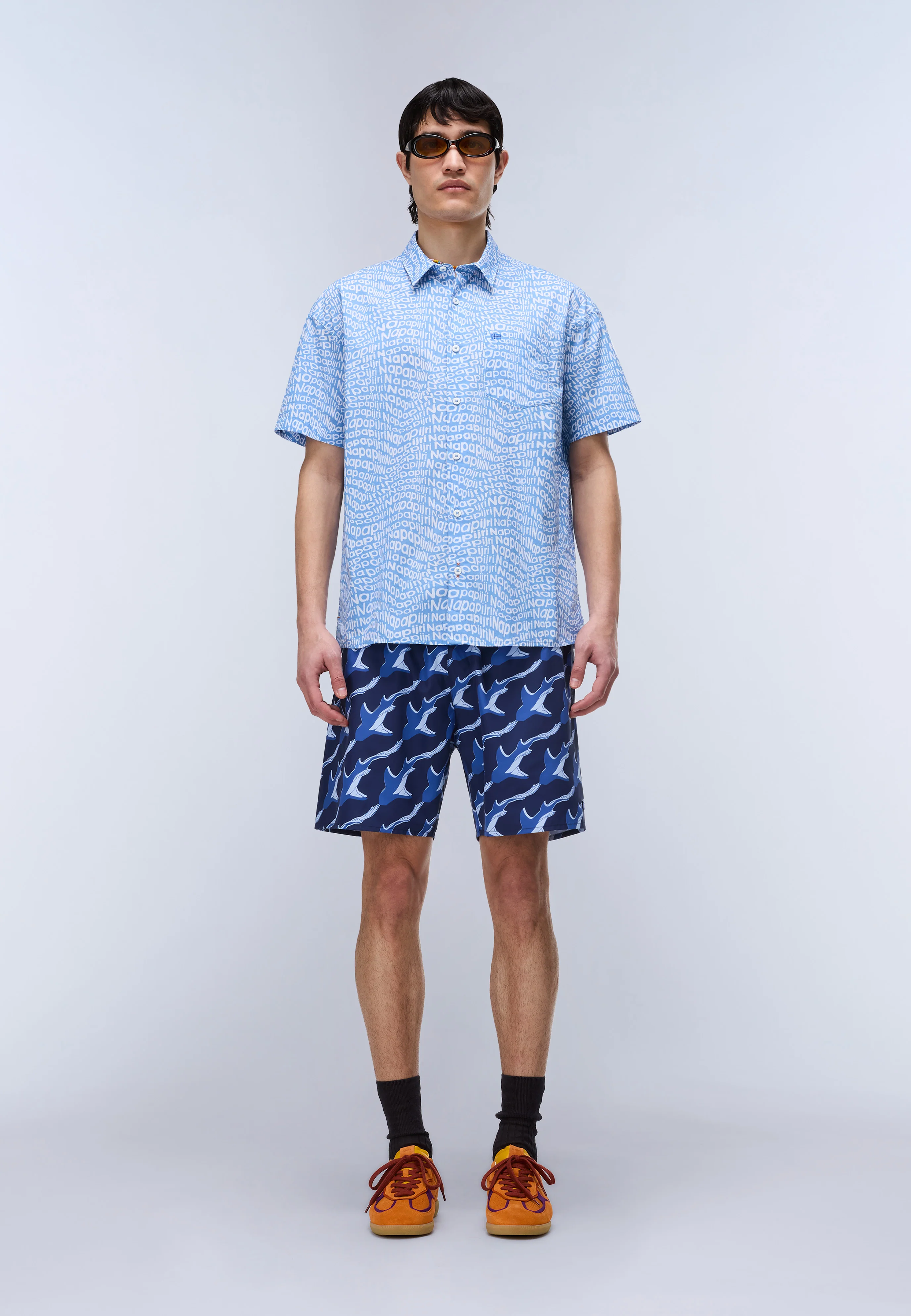 Elior Print Short Sleeve Shirt - Image 3
