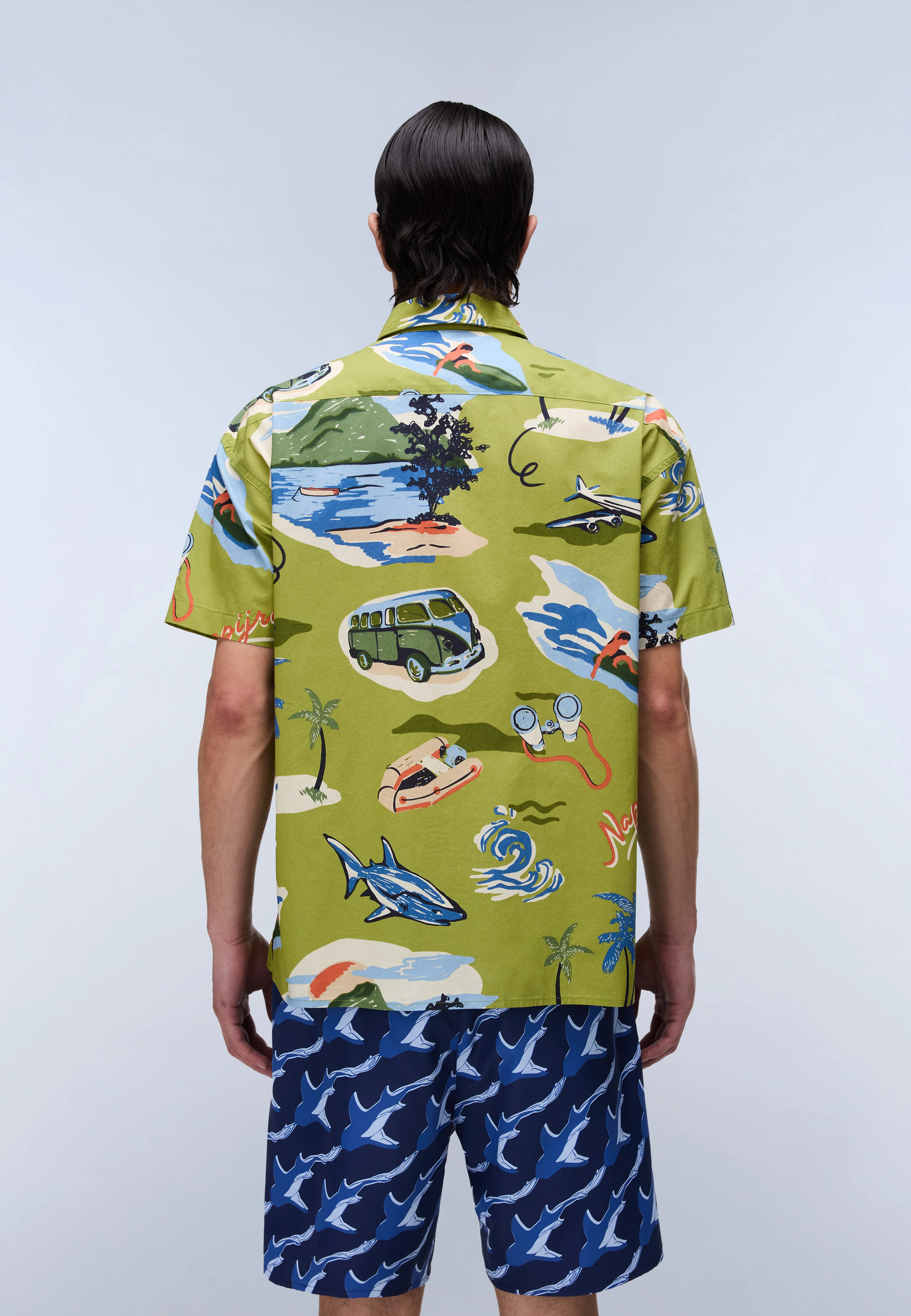 Elior Print Short Sleeve Shirt - Image 5