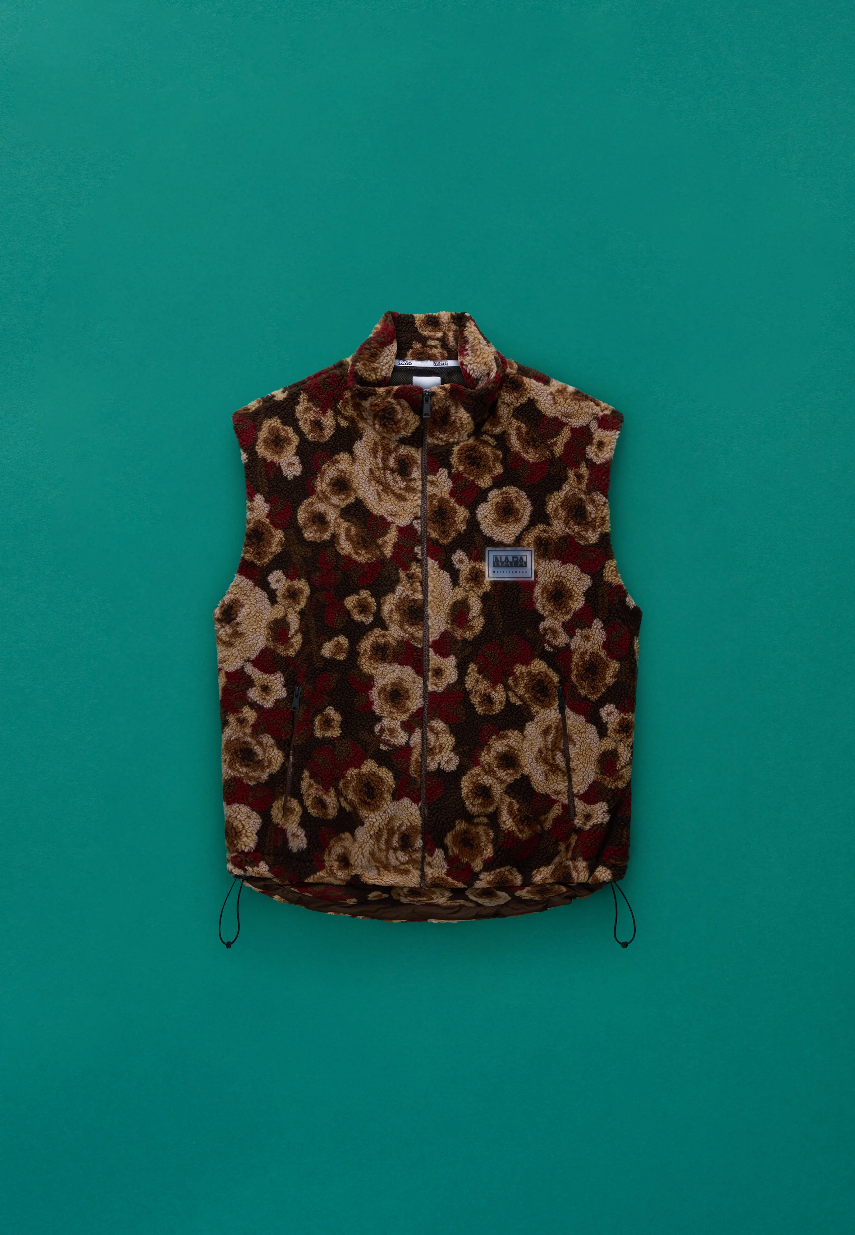 Emin Jacquard Fleece Vest