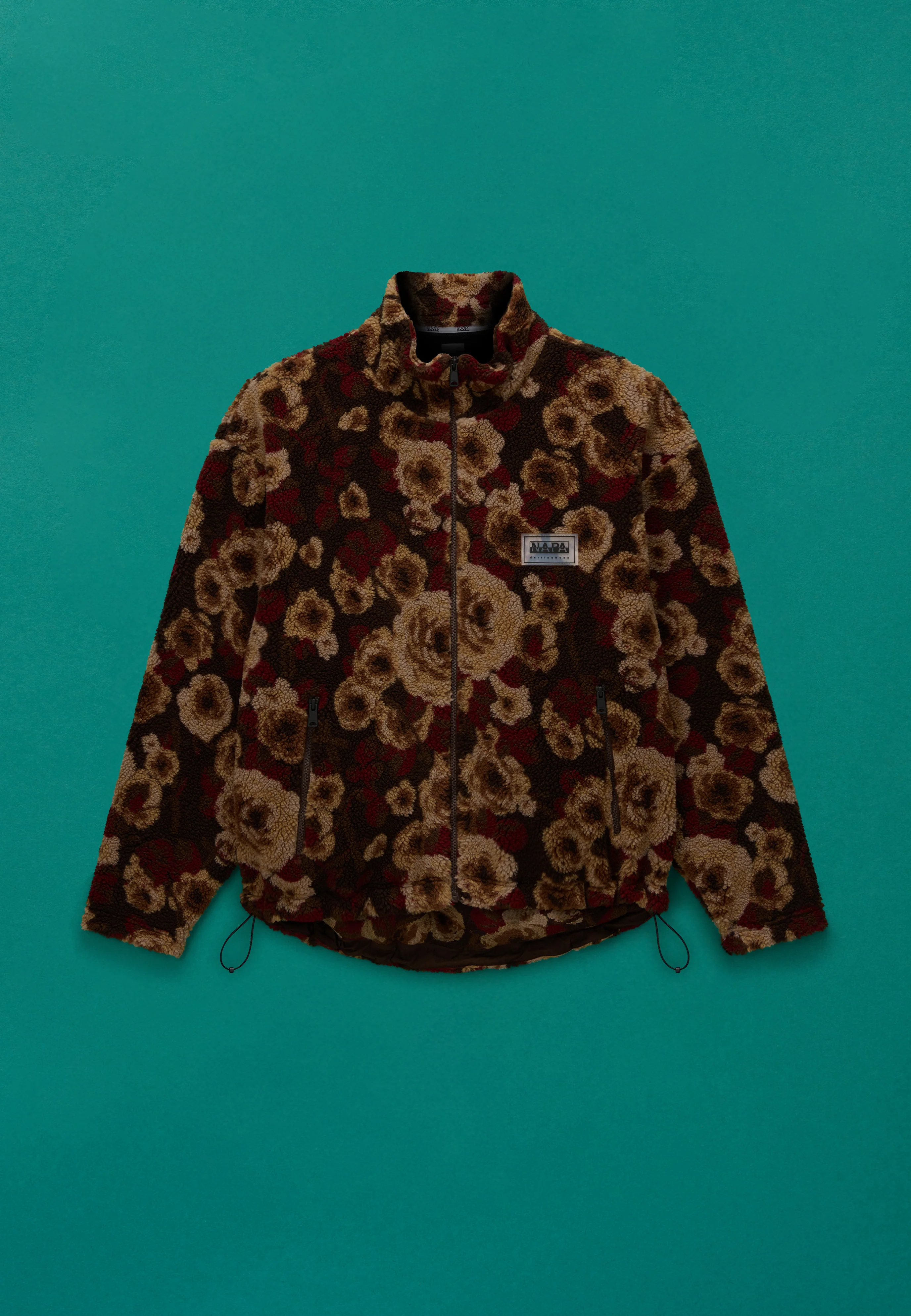 Emin Jacquard Full-Zip Fleece