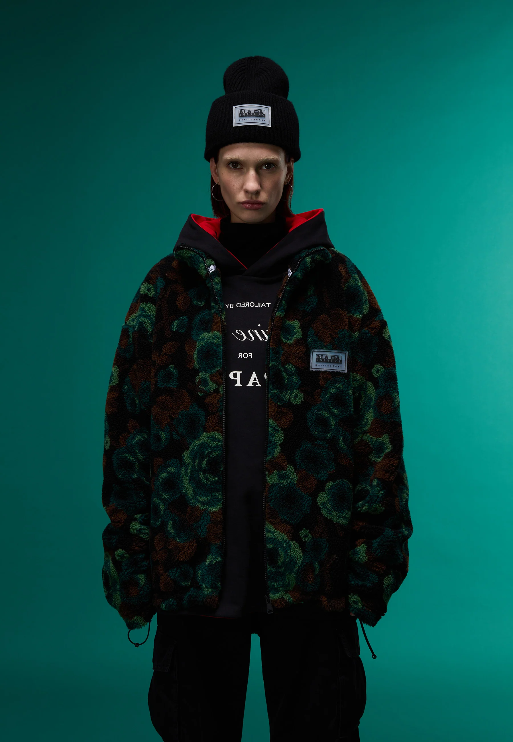 Emin Jacquard Full-Zip Fleece - Image 3
