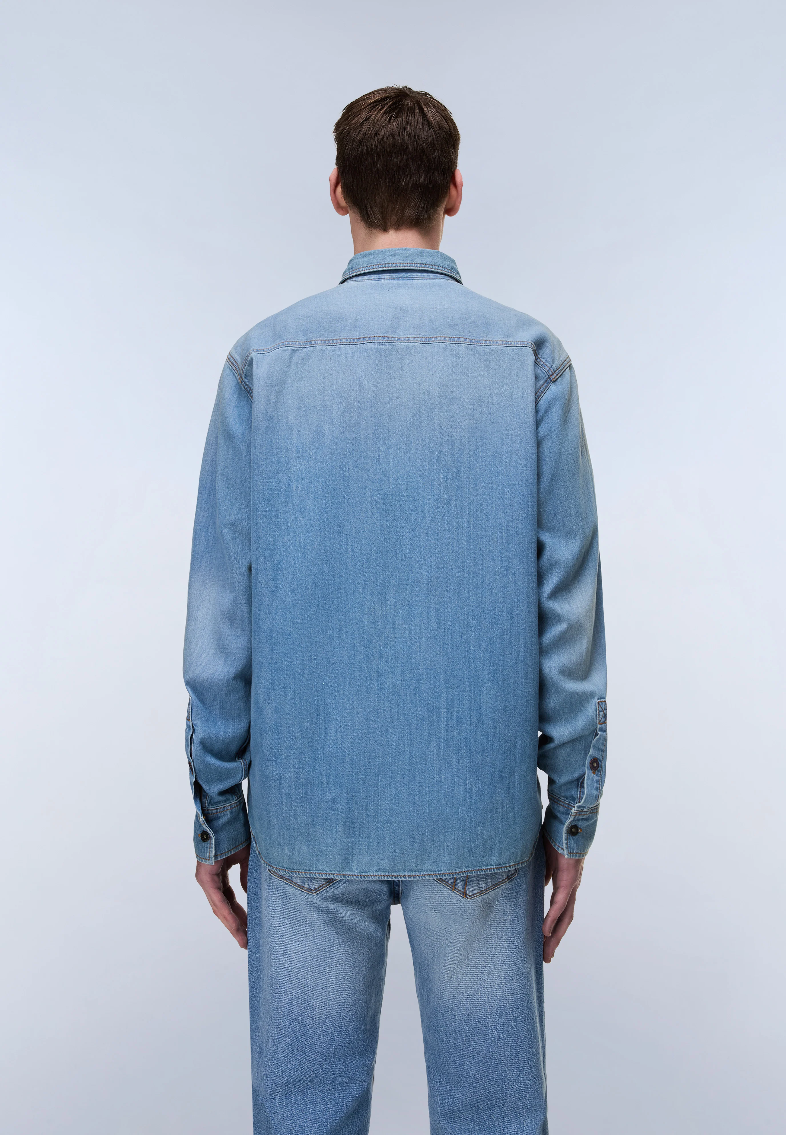 Kiene Denim Long Sleeve Shirt - Image 6