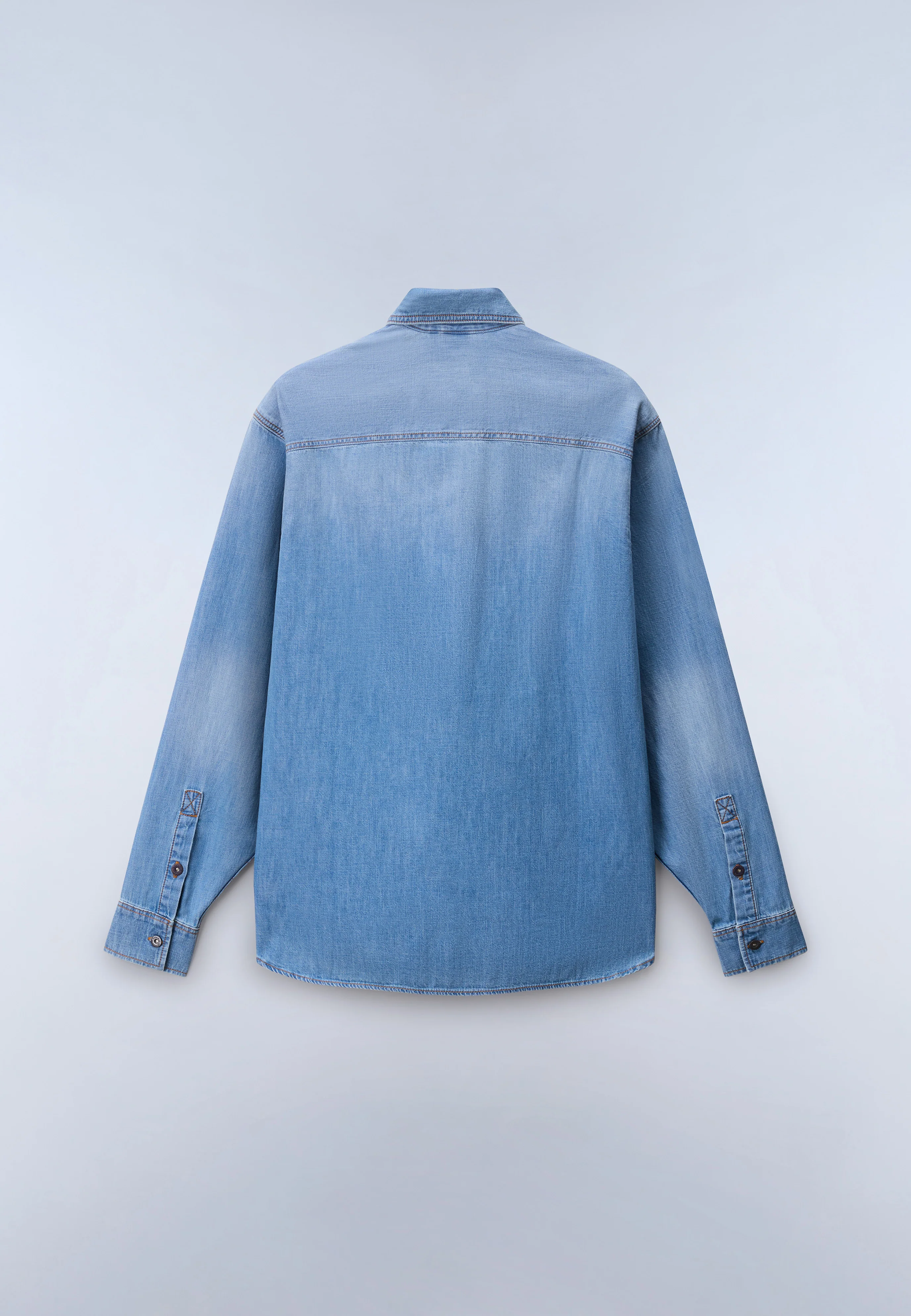 Kiene Denim Long Sleeve Shirt - Image 8