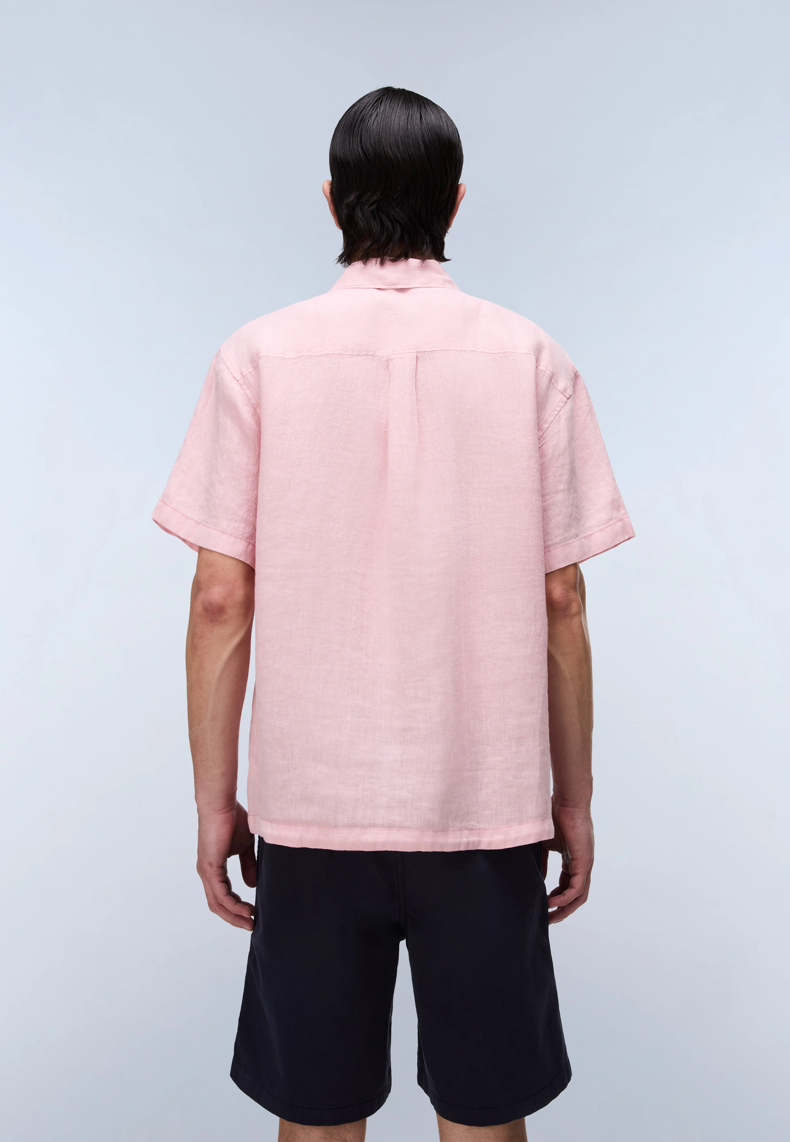 Linen Short Sleeve Shirt - Image 4
