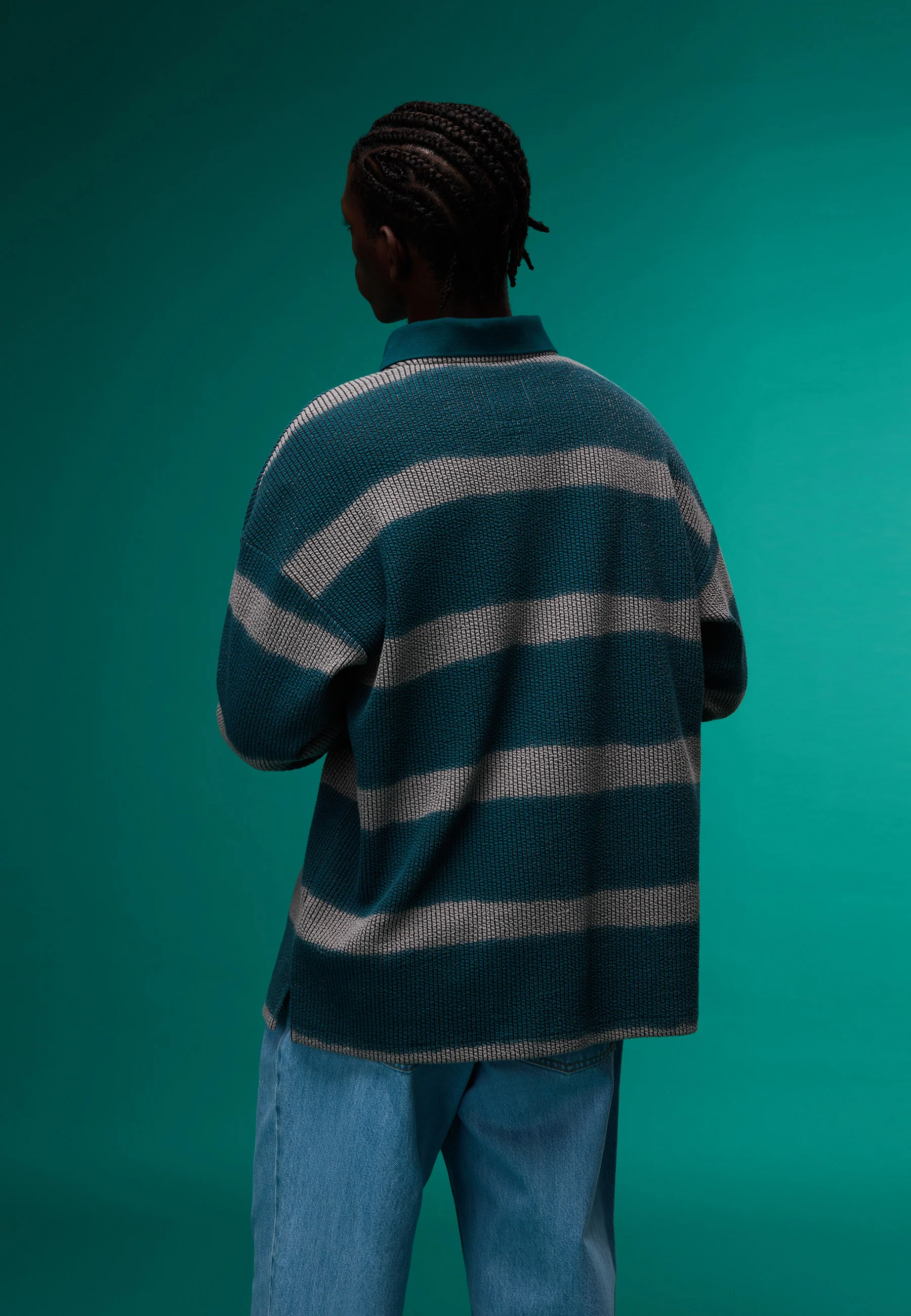 Lion Long Sleeve Polo Shirt - Image 4