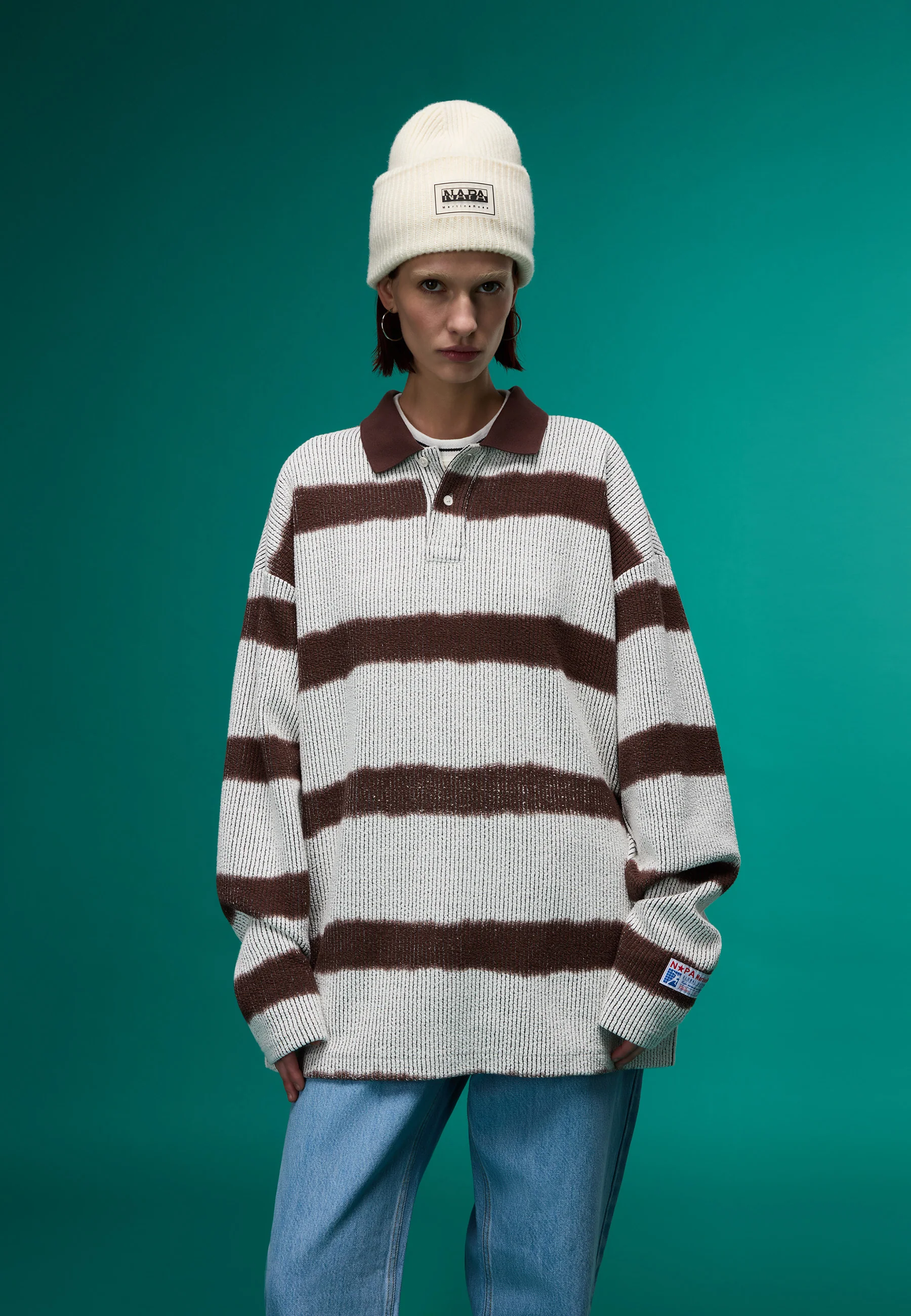 Lion Long Sleeve Polo Shirt - Image 4