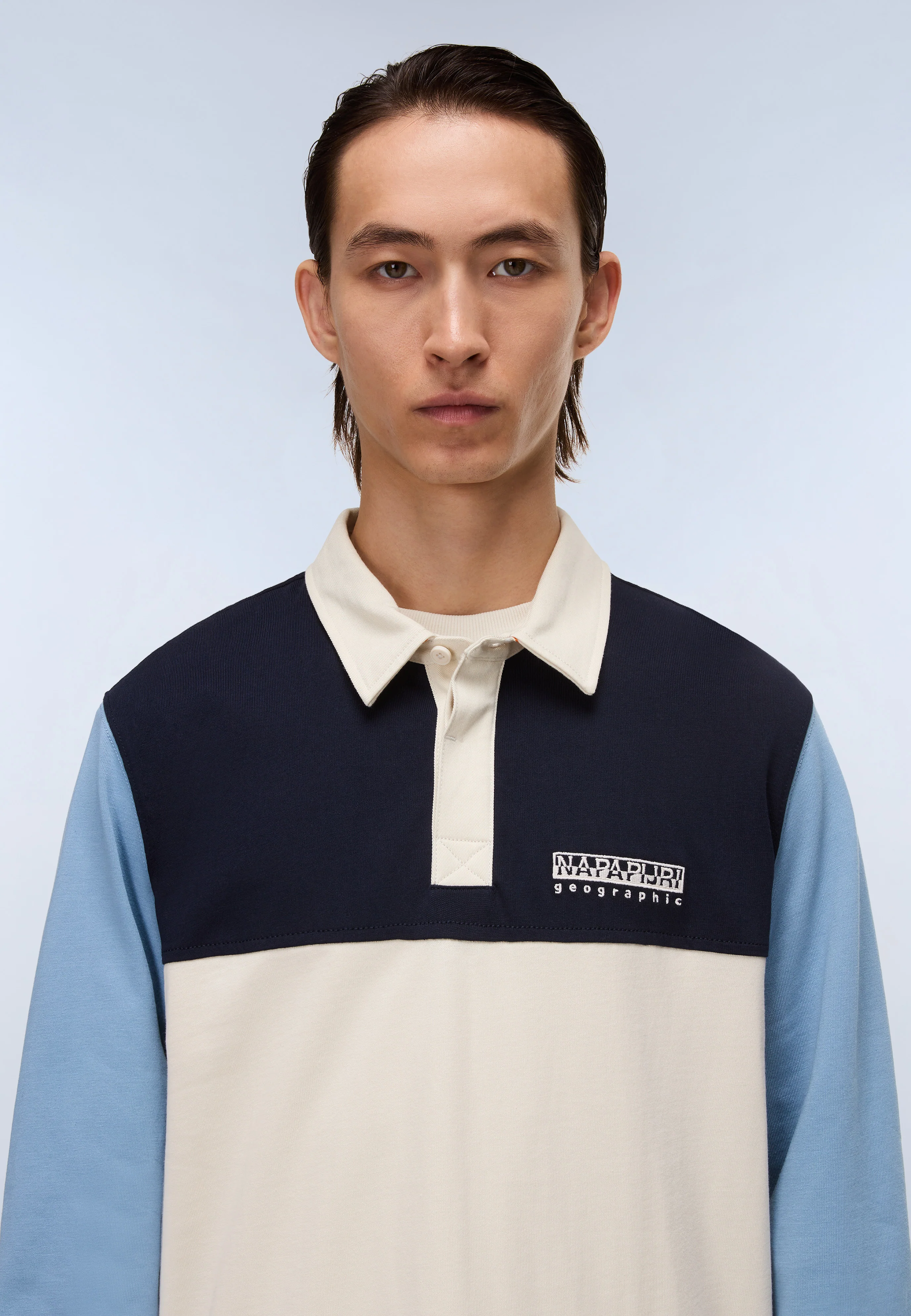 Mont Jersey Long Sleeve Polo Shirt - Image 2
