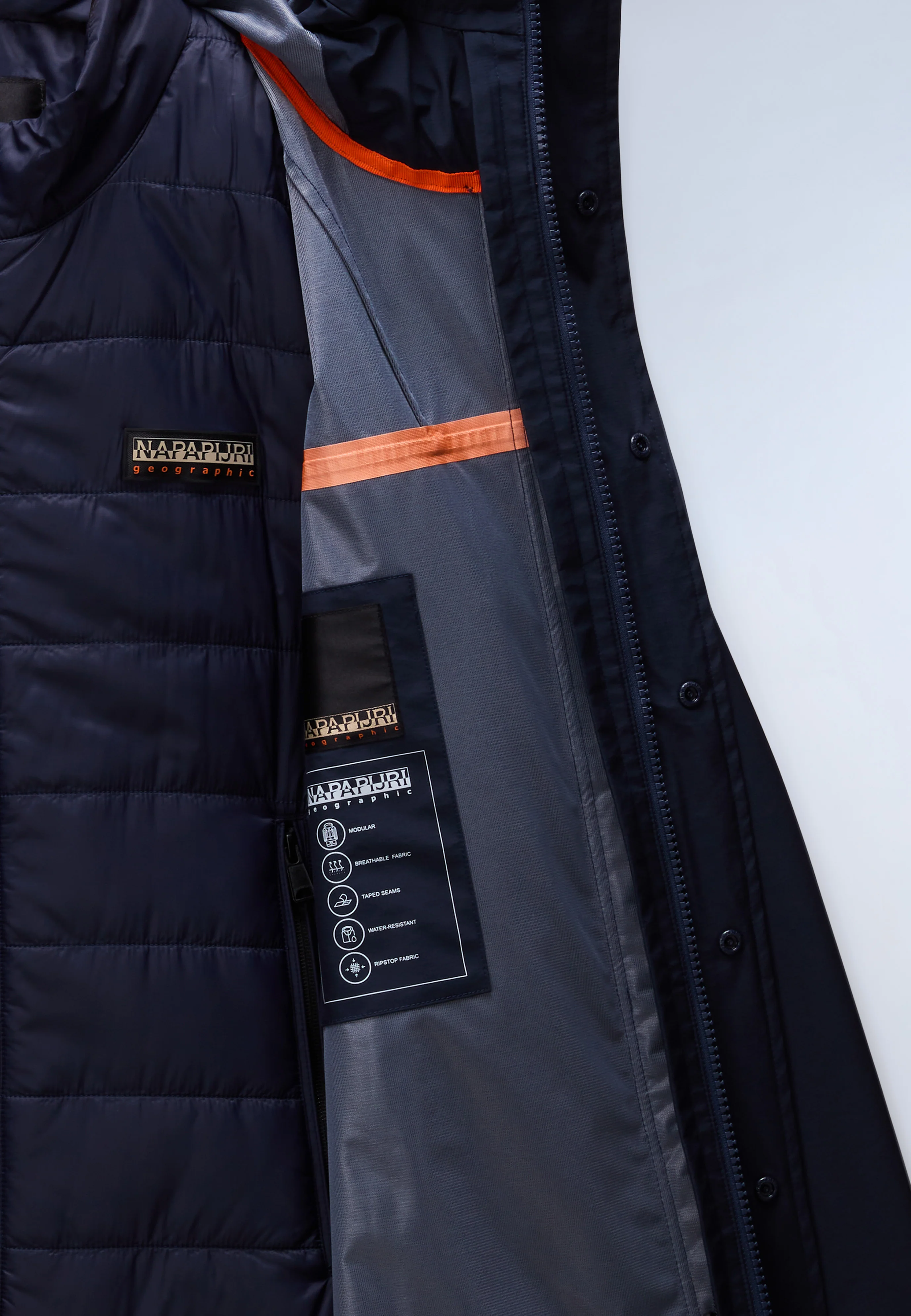 Pilloz Short Parka Jacket 3-in-1 - Image 11