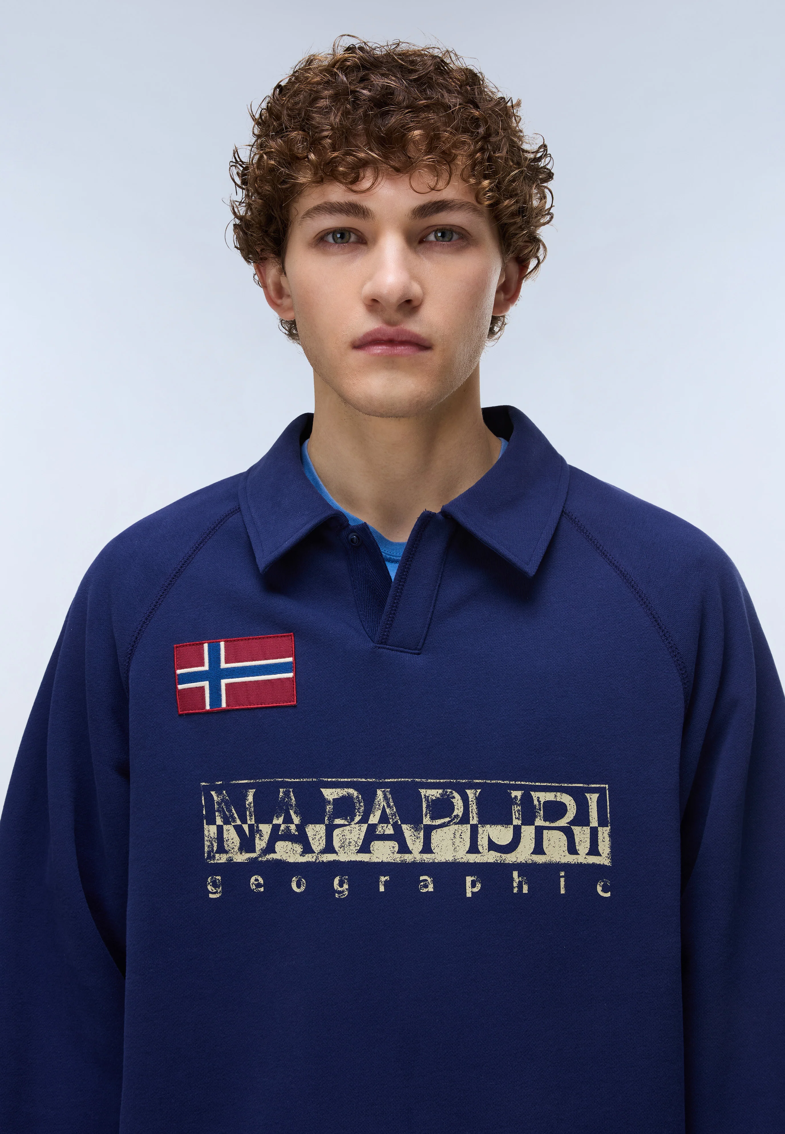 Reflect Polo French Terry Sweatshirt - Image 2