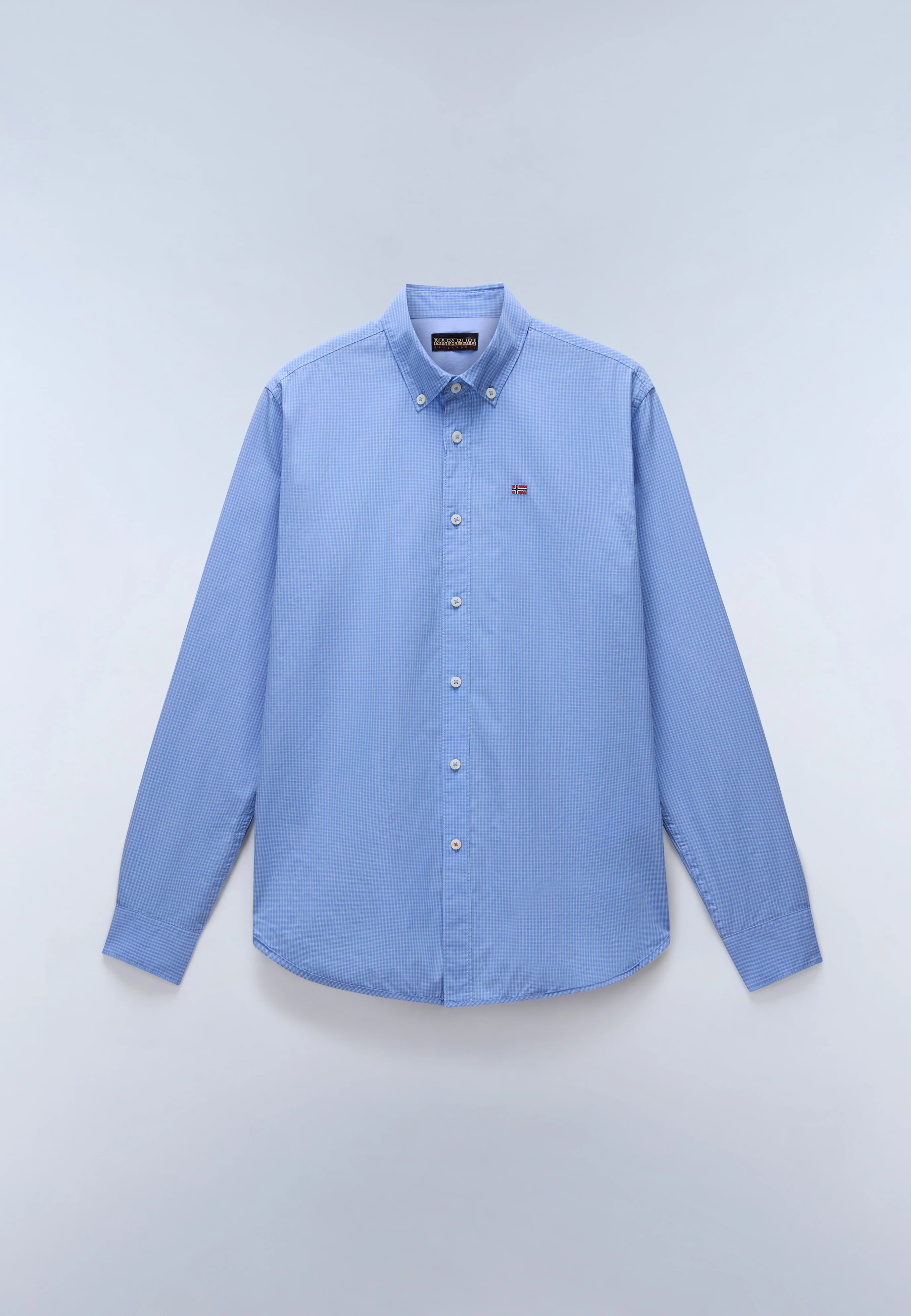 Terra Long Sleeve Poplin Cotton Shirt
